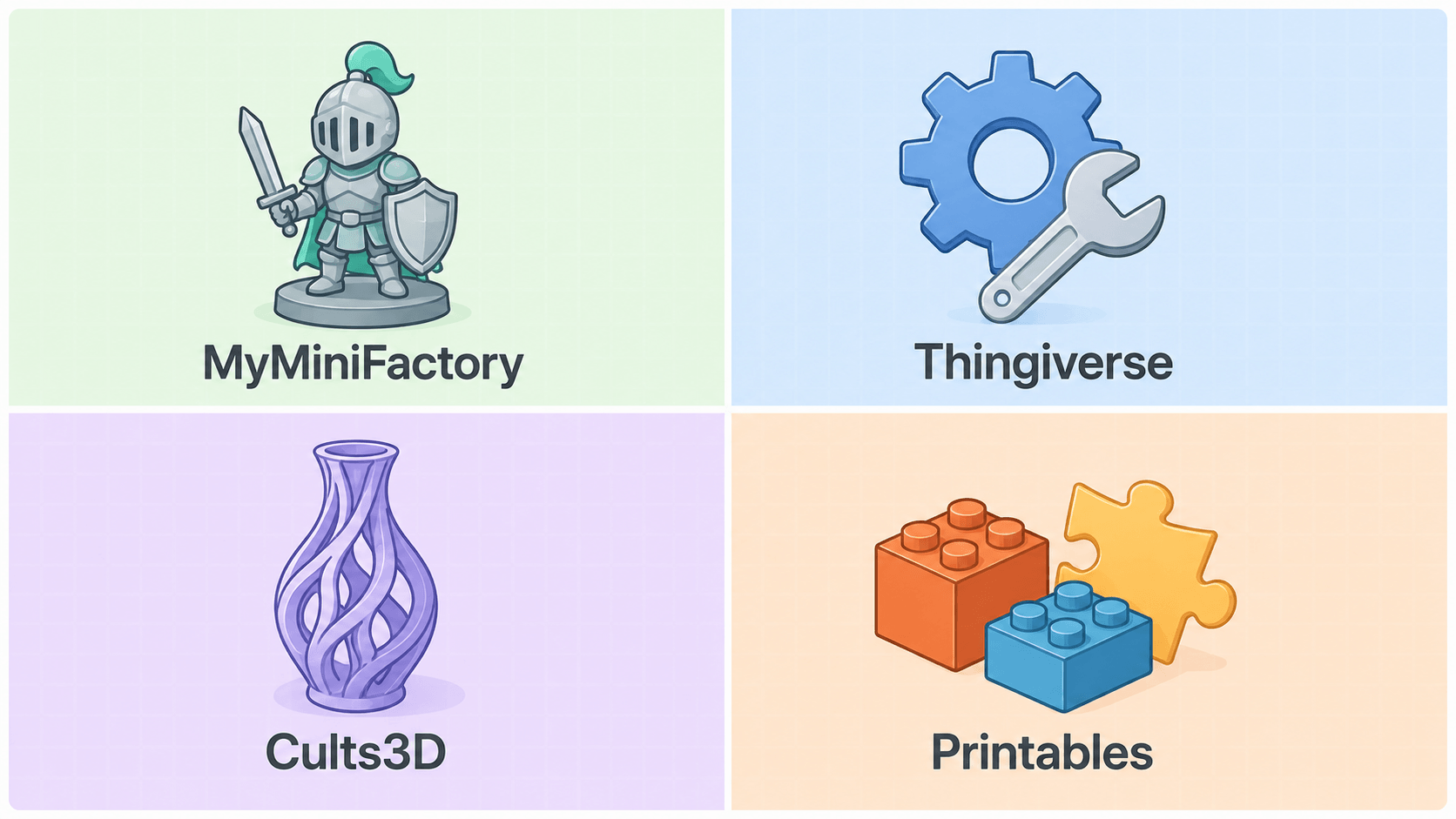 4 Best Free STL Sites