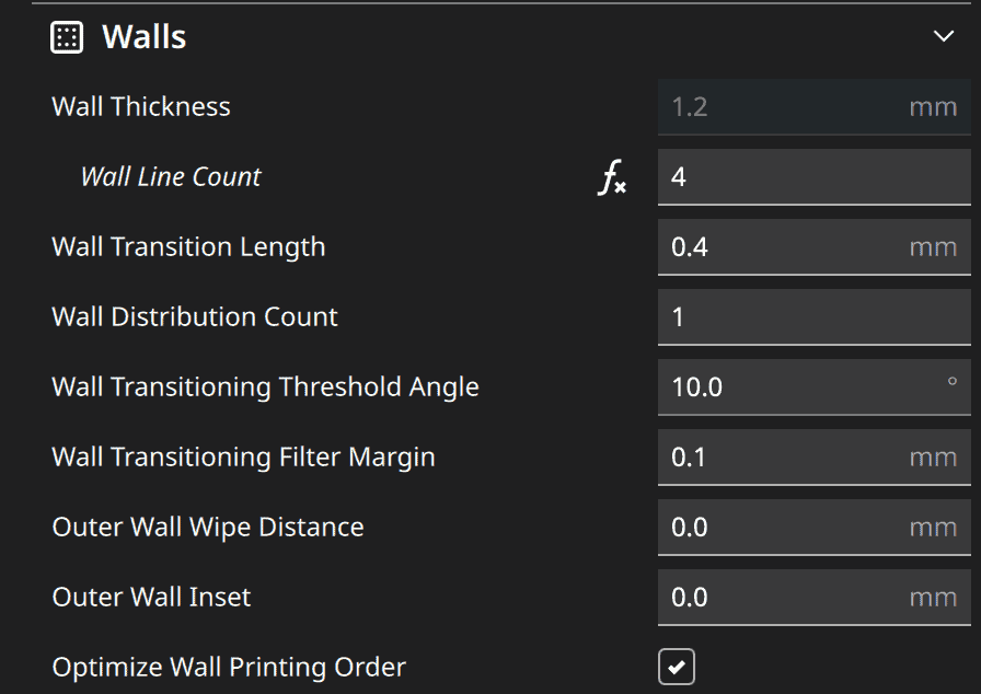 How to Check and Set Wall Thickness in Cura