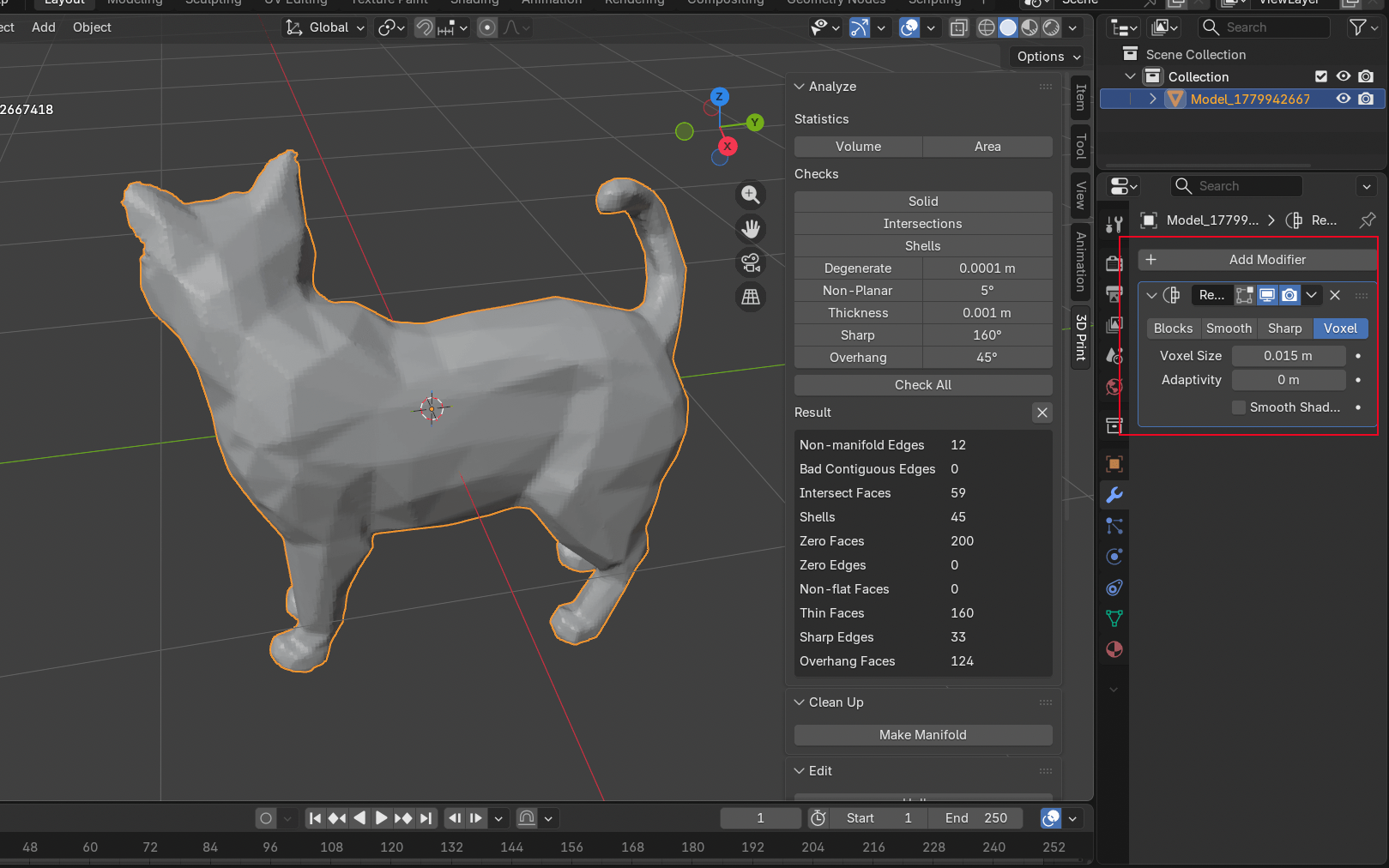 blender manual remesh