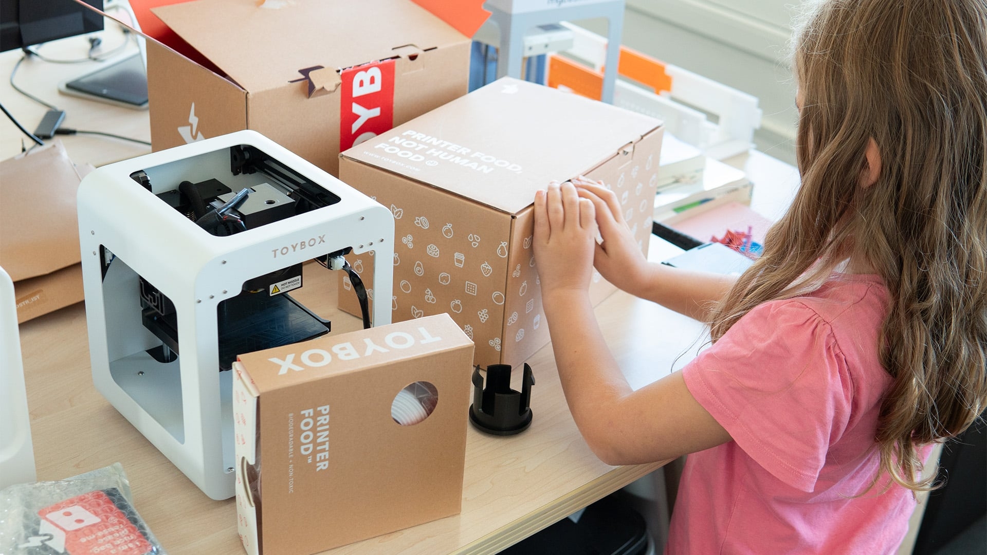 ToyBox 3D printer for kids