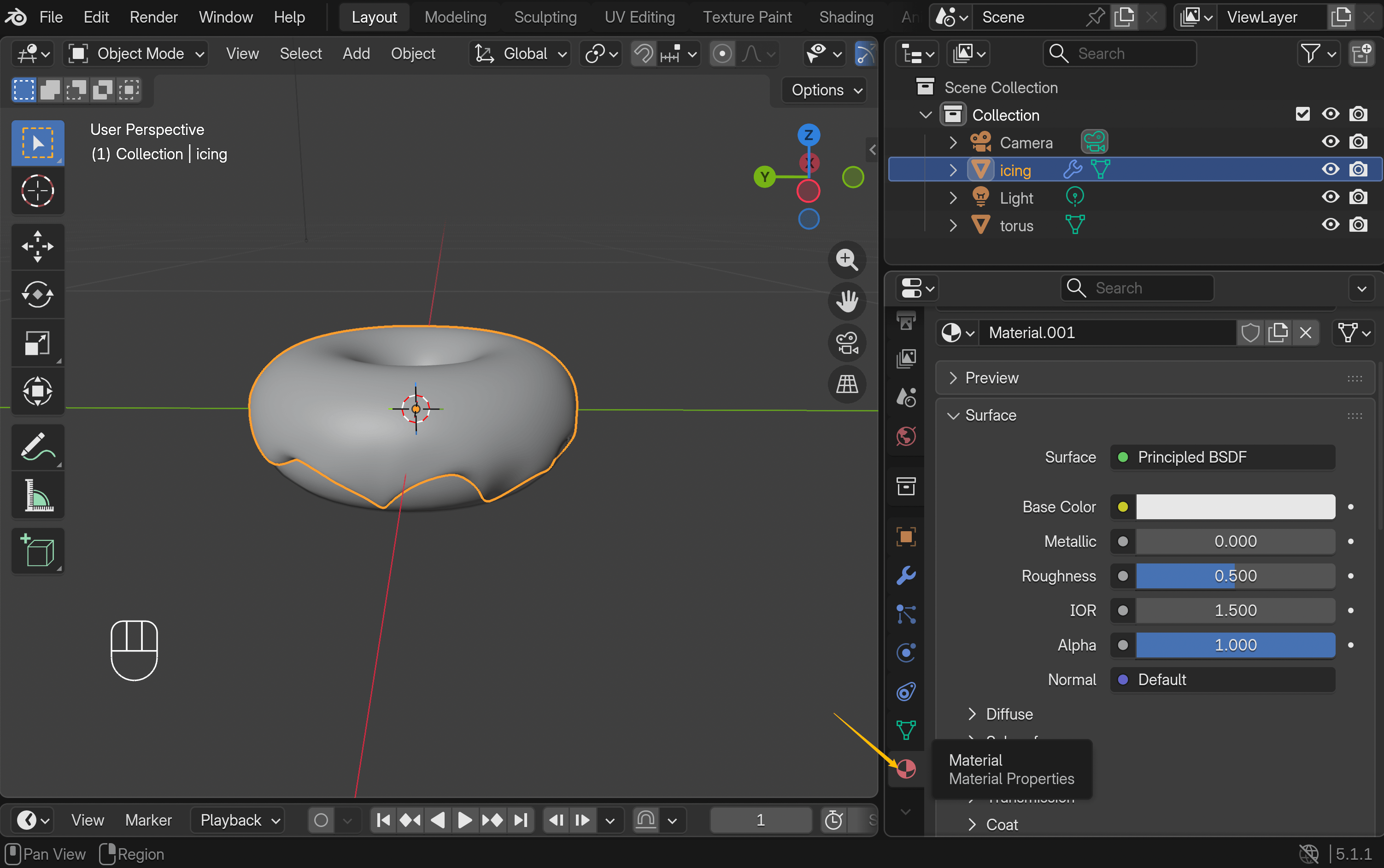 1 material properties