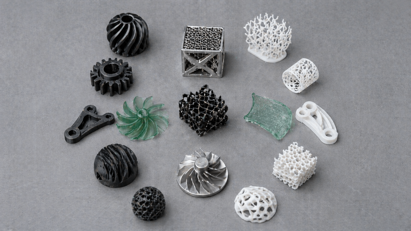 3D printed materials