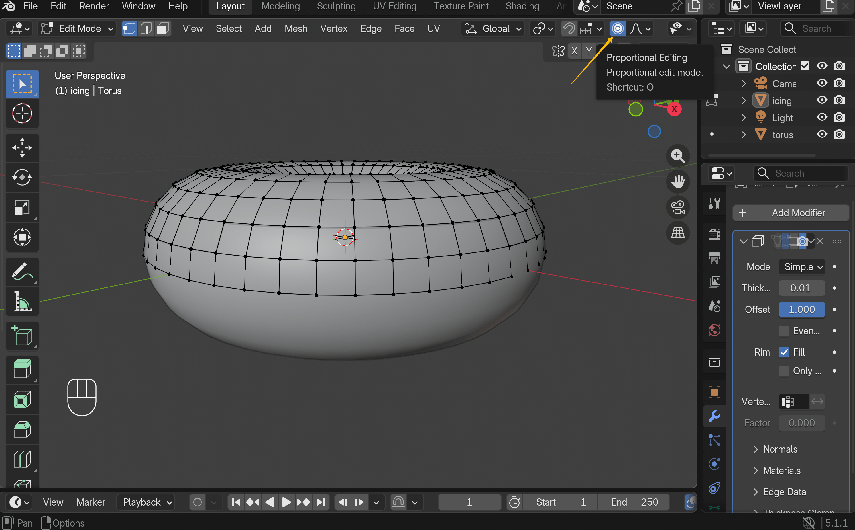 5 proportional editing