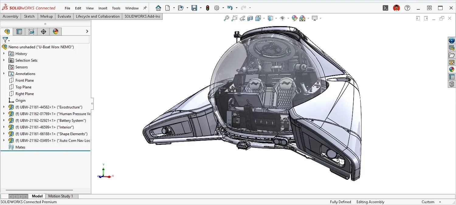 use SolidWorks make engineering works