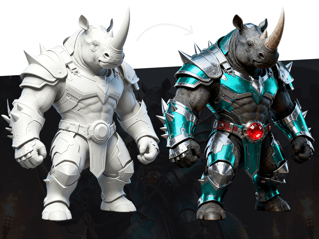 一键生成完整 PBR 贴图栈