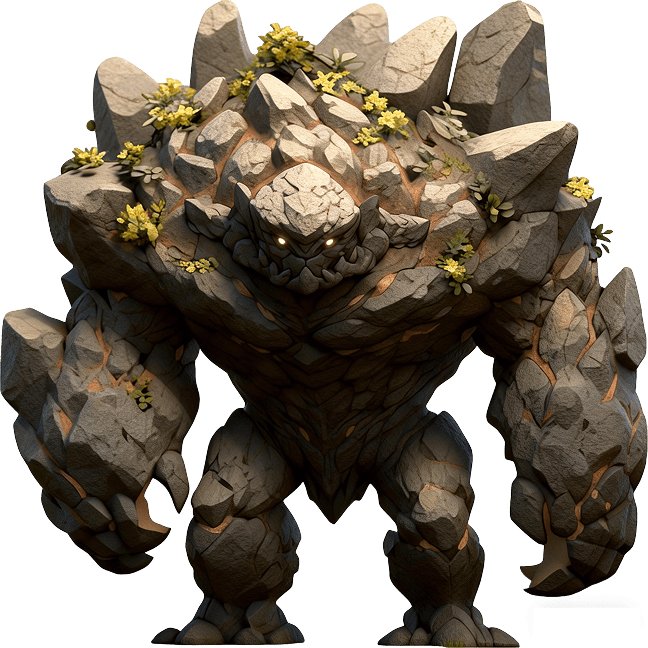 Stone Monster 3D Model