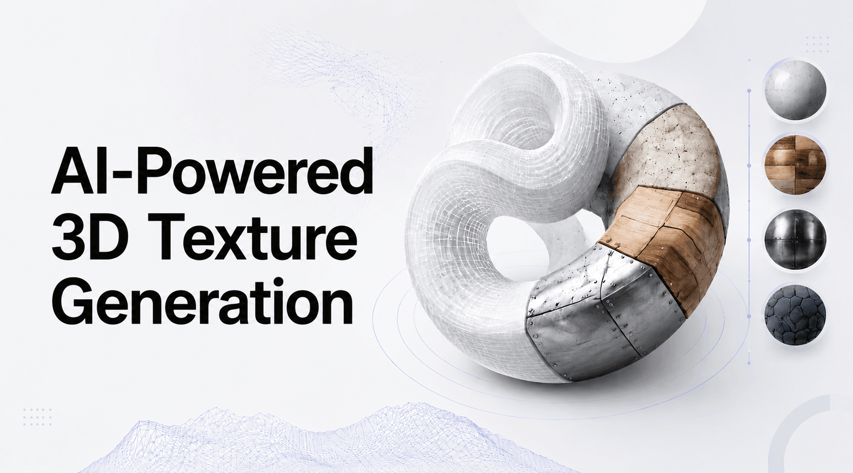 AI-powered 3d texture generation
