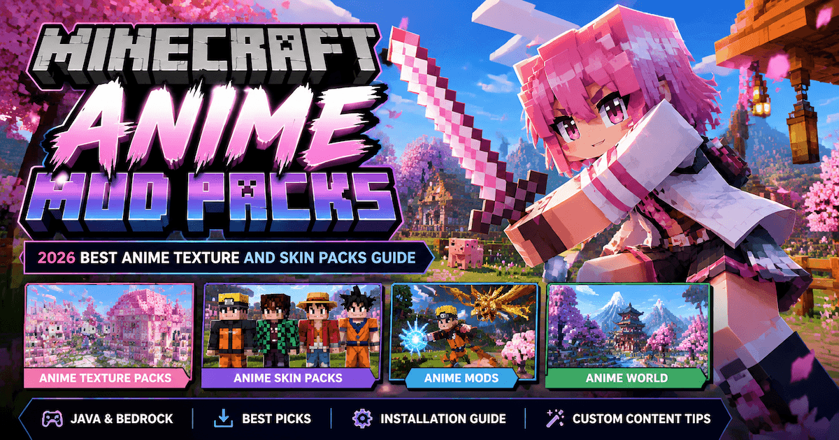 Minecraft Anime Mod Pack