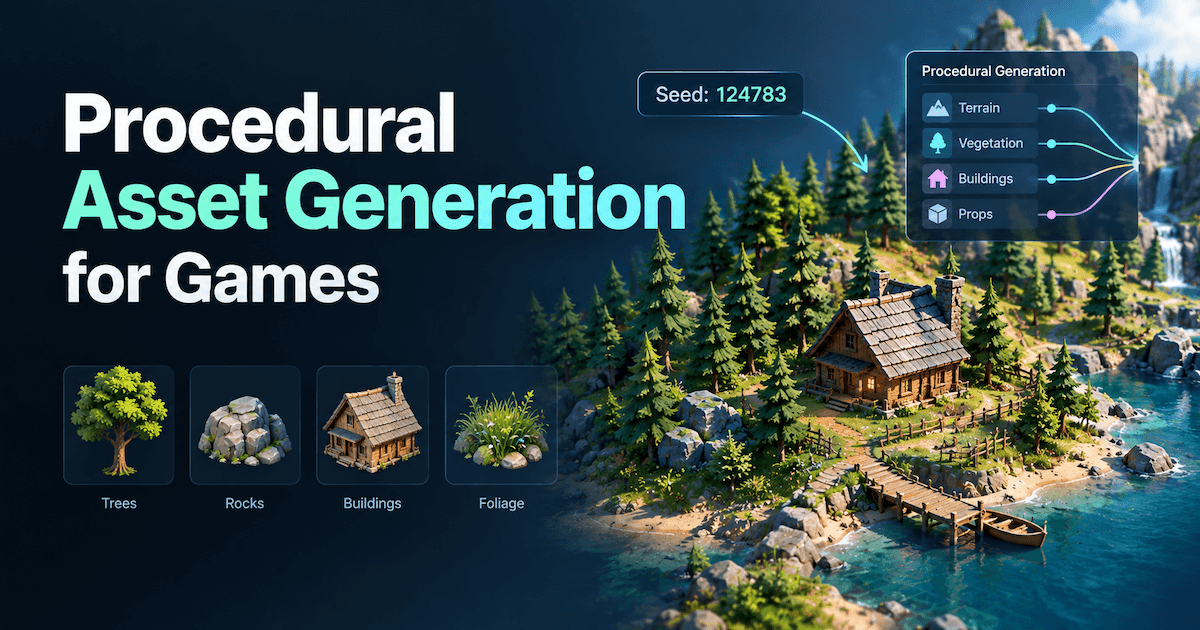 Procedural Asset Generation for Games