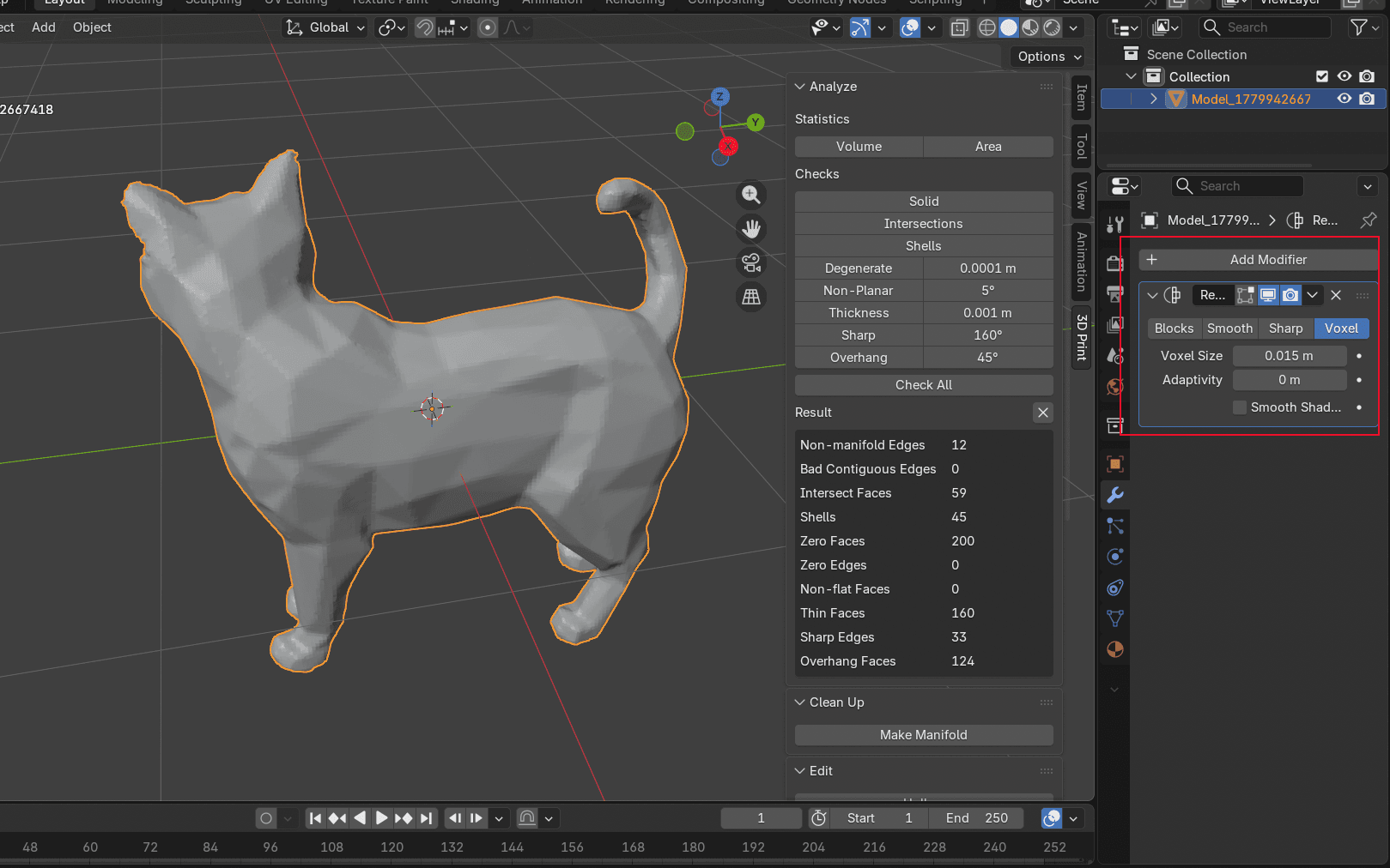 blender manual remesh