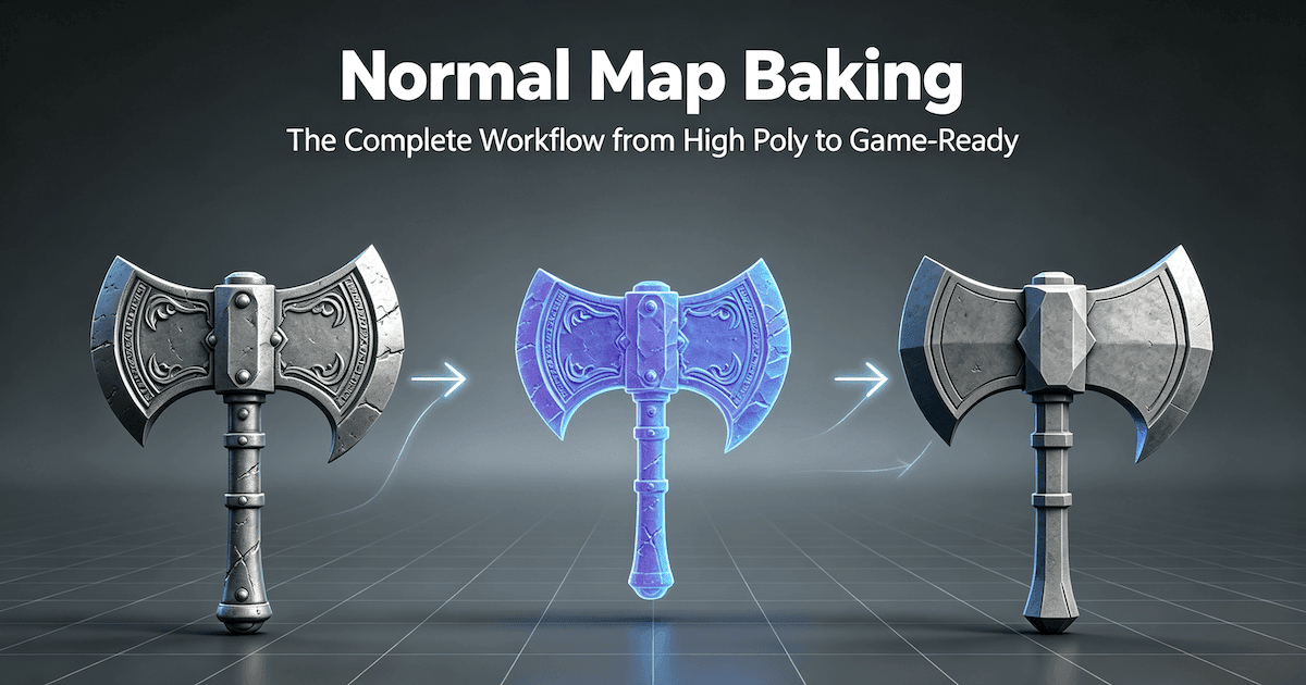 normal map baking
