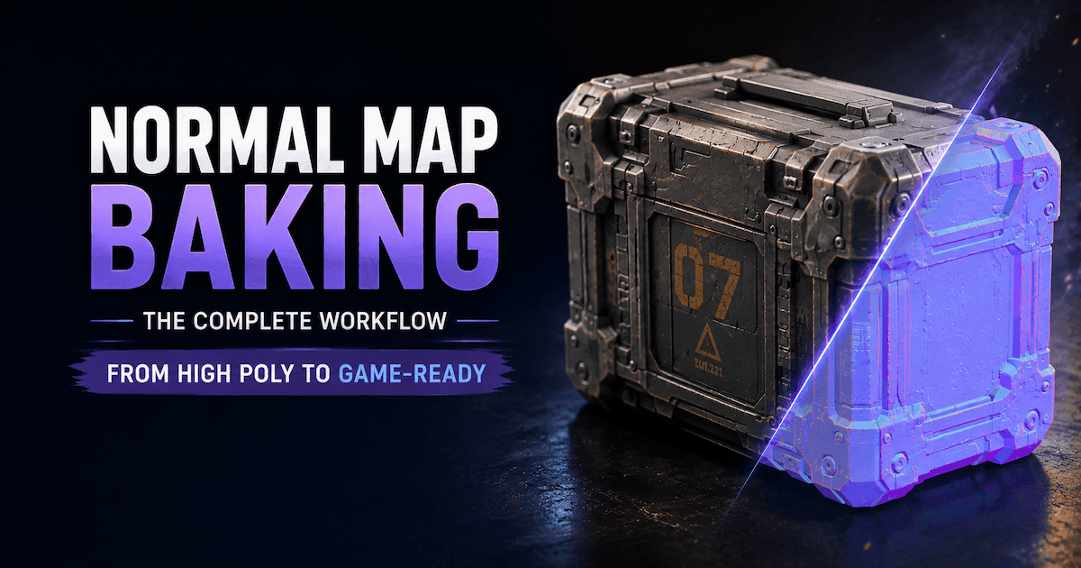 normal map baking