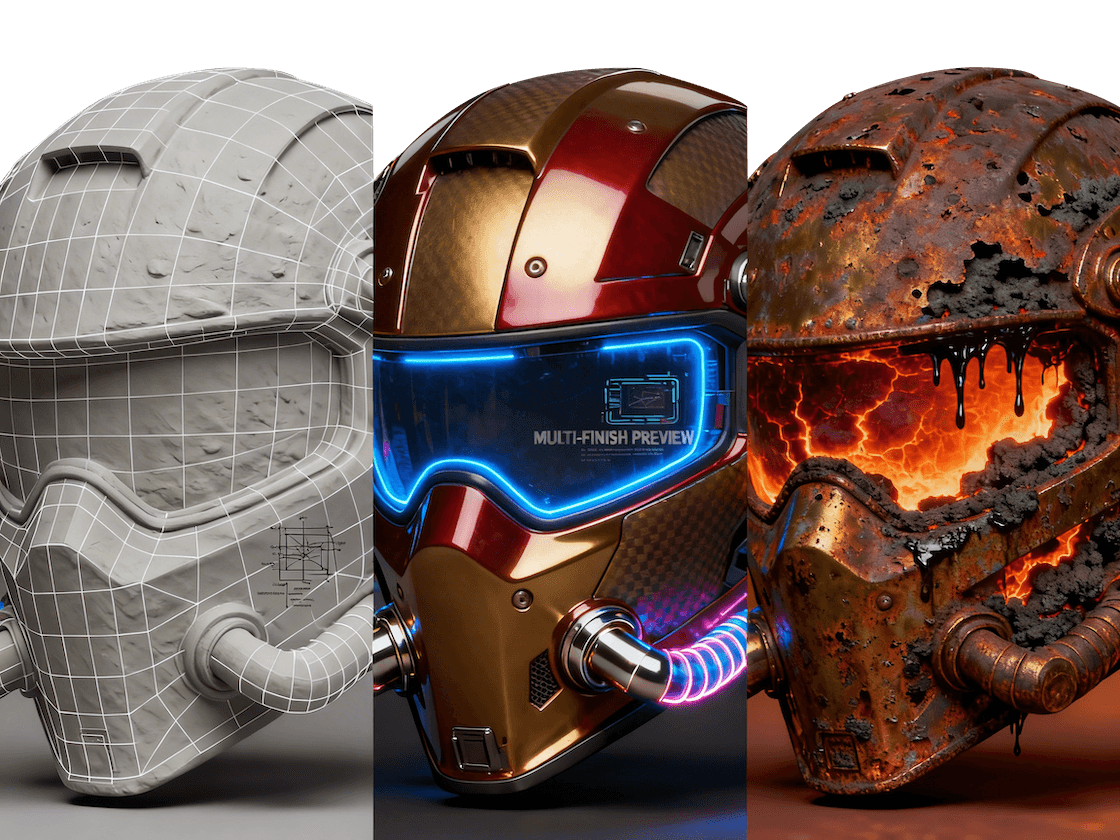 PBR texturing preview