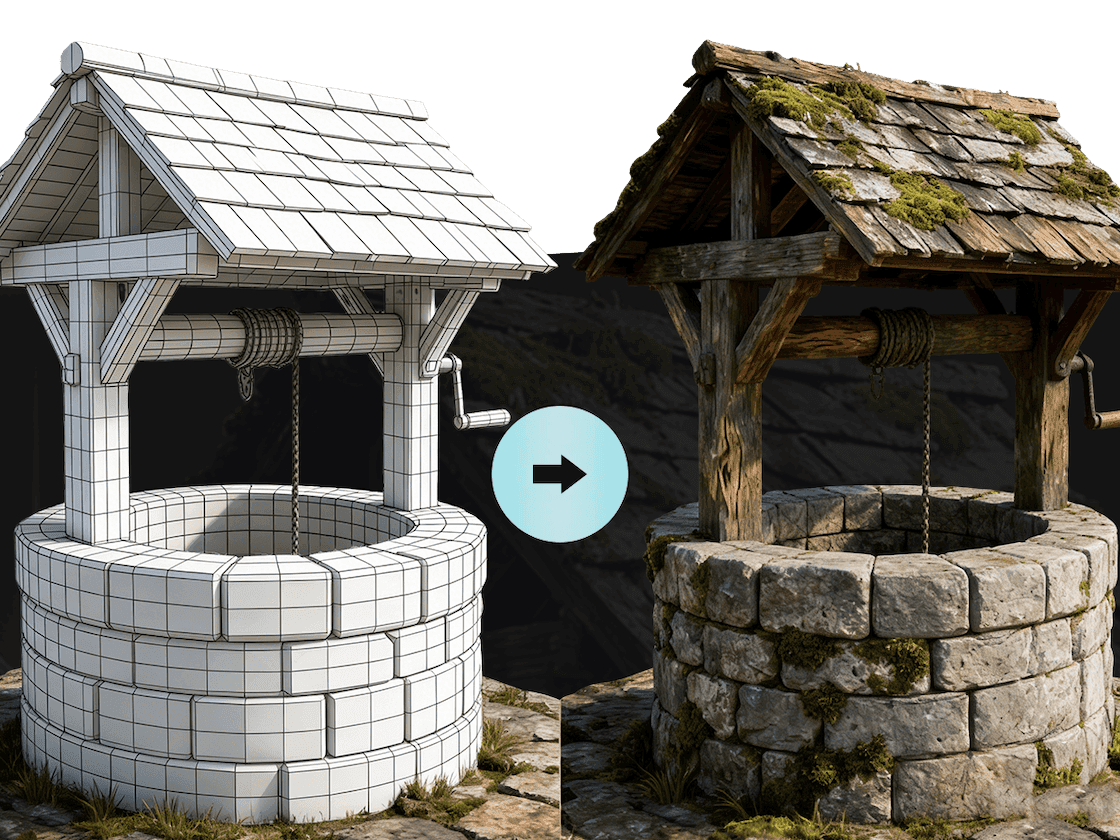 四边面重拓扑预览