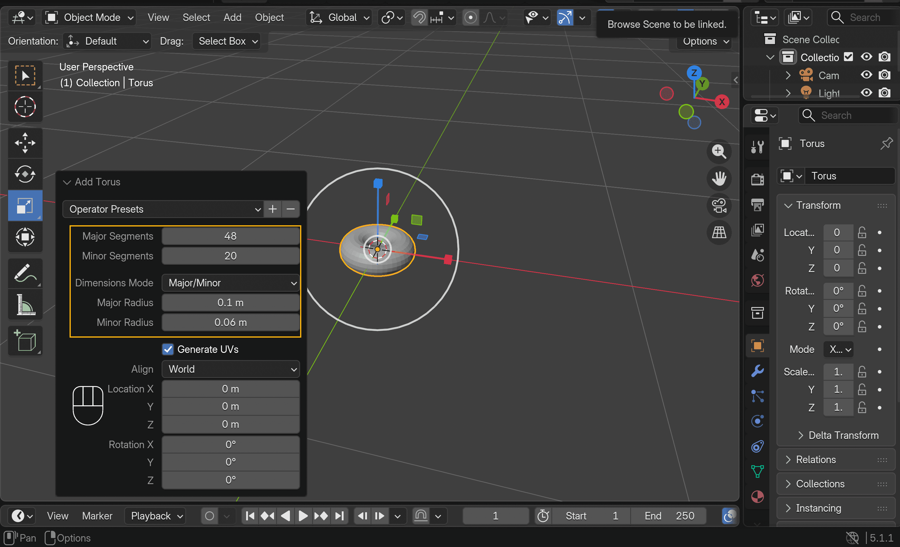 1 add torus