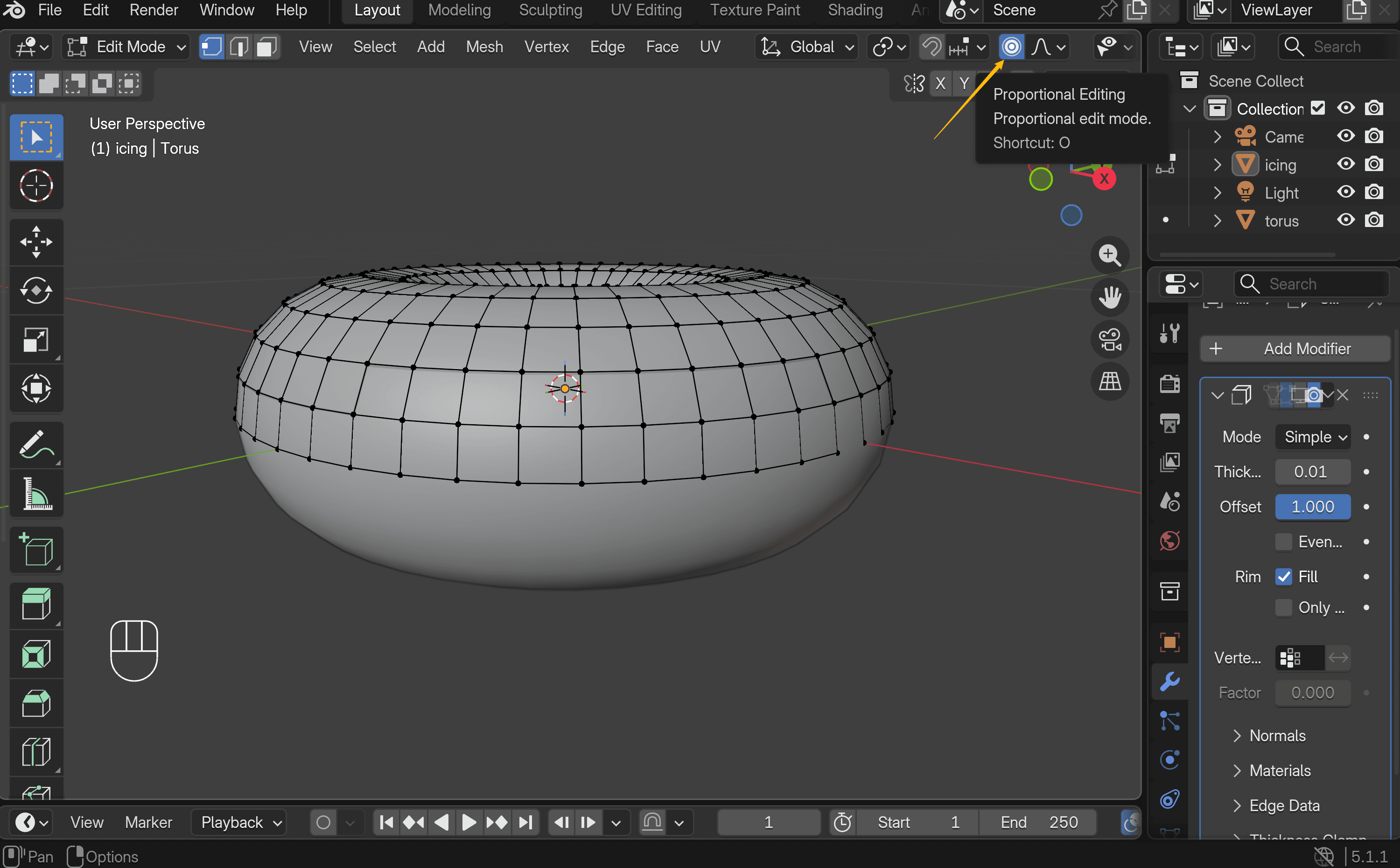 5 proportional editing