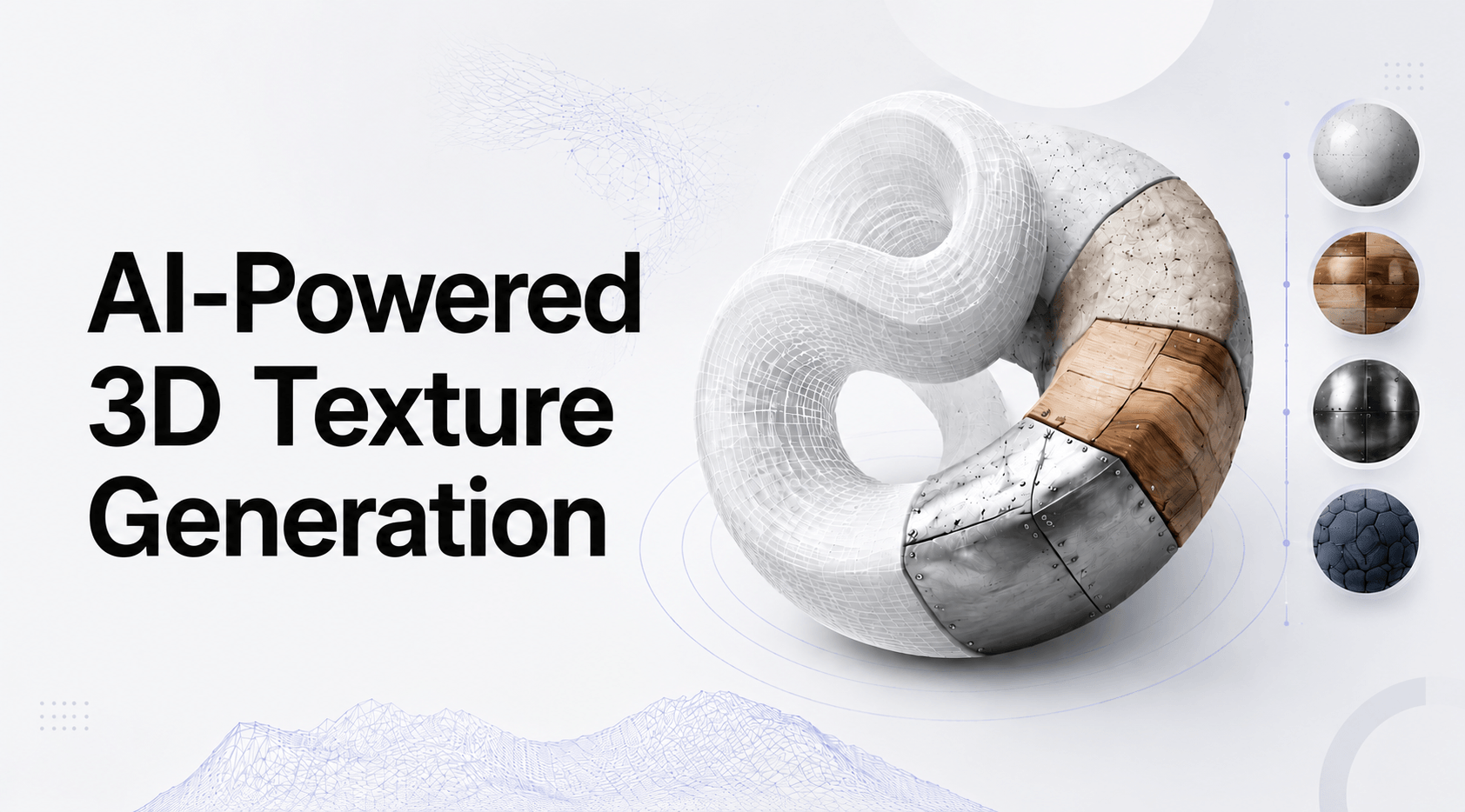 AI-powered 3d texture generation