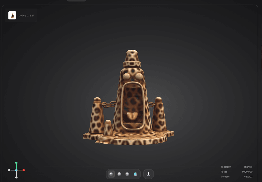 triverse texturing leopard