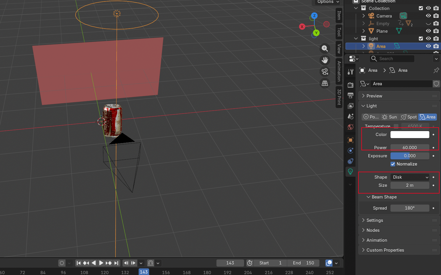 light-1-add top area light