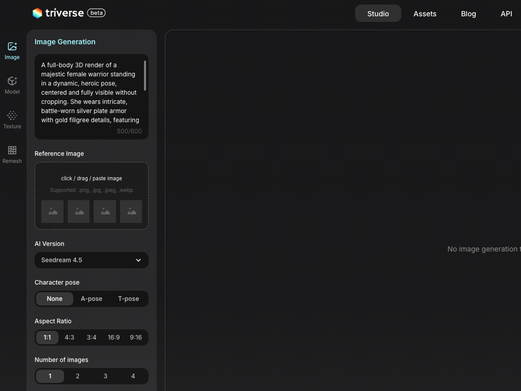 triverse AI prompt polish