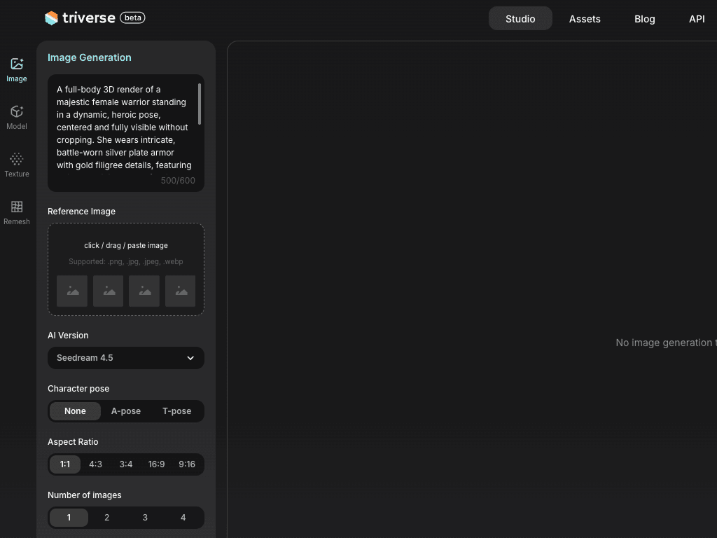 triverse AI prompt polish