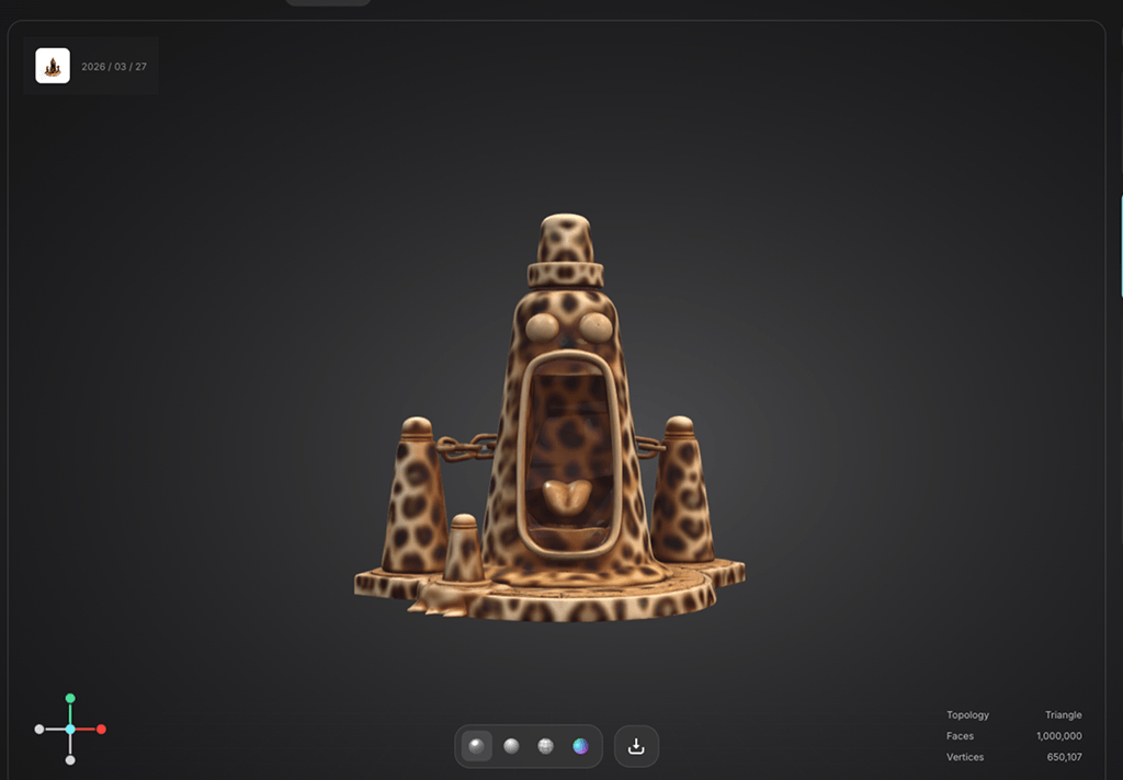 triverse texturing leopard