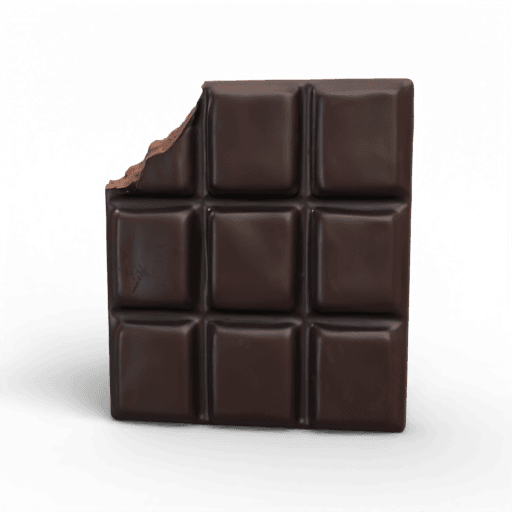 Bitten Chocolate Bar