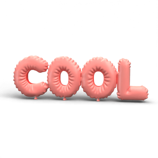 Cool Balloon Letters
